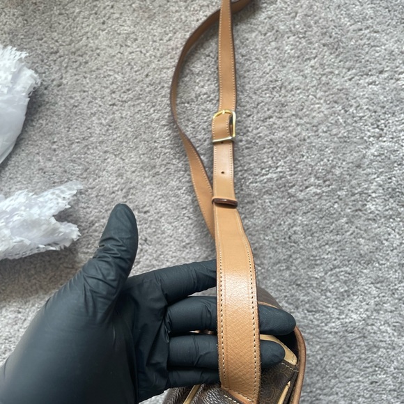 Celine Brown Macadam crossbody bag - Picture 10 of 16